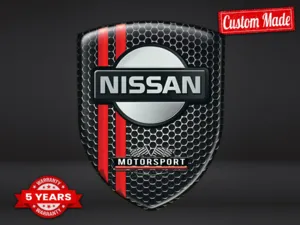 Nissan Pegatinas Cúpula Resina Edición Limitada Drift Auto